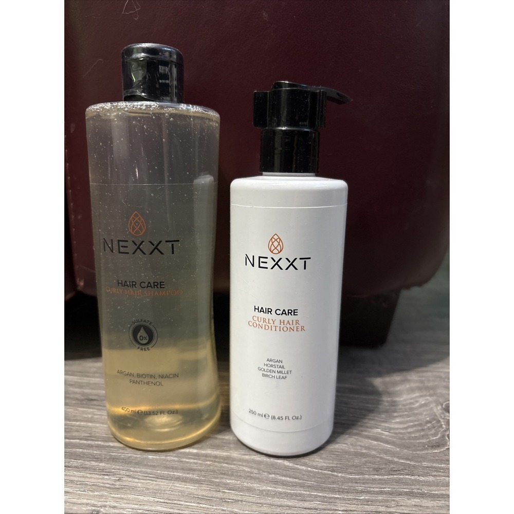 NEXXT Curly Hair 400 Ml Shampoo & 250 Ml Conditioner  New